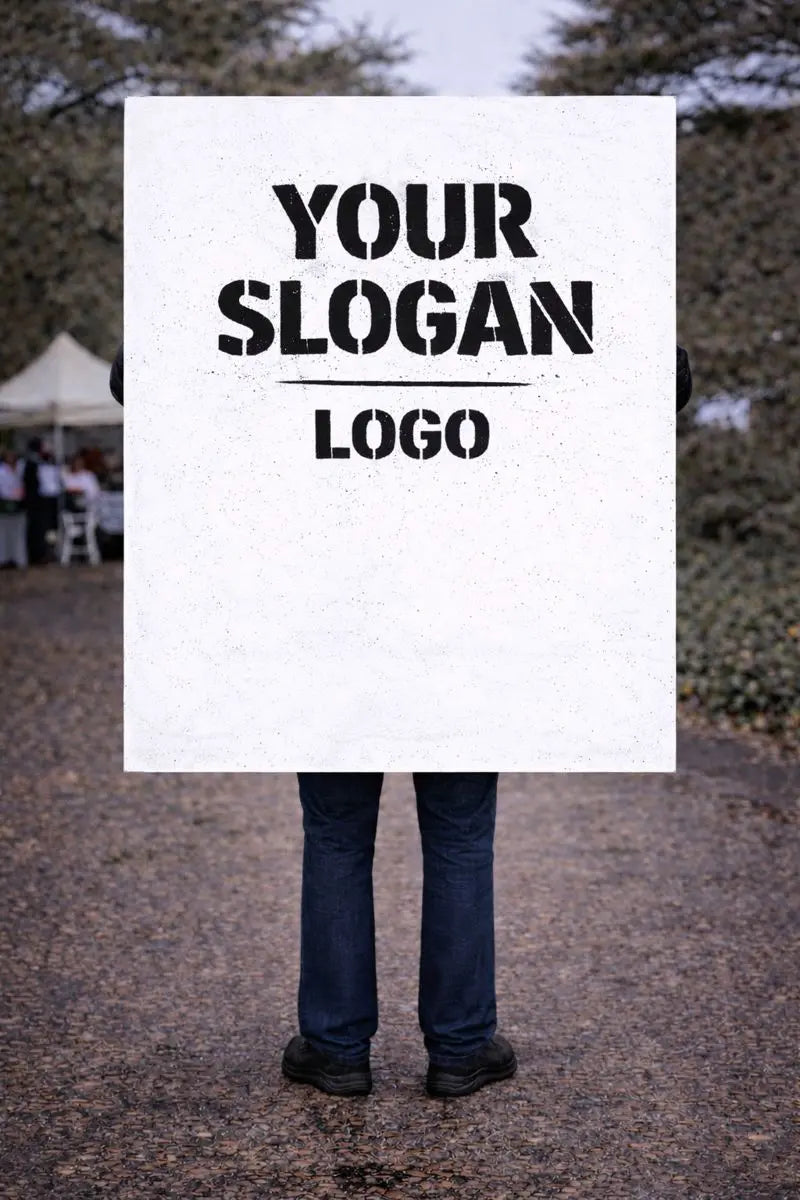 Human Billboard & Live Graffiti Marketing