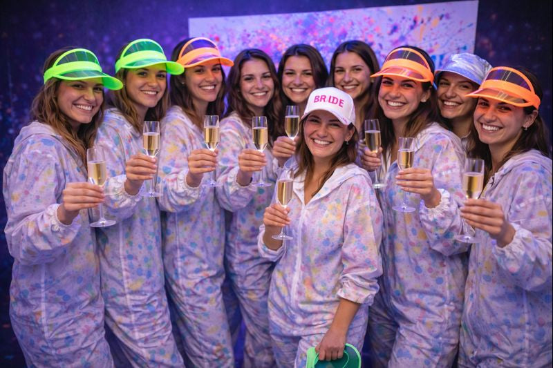 Let's Glow Crazy – Neon Action Painting Workshop in Hamburg - Brain2Canvas